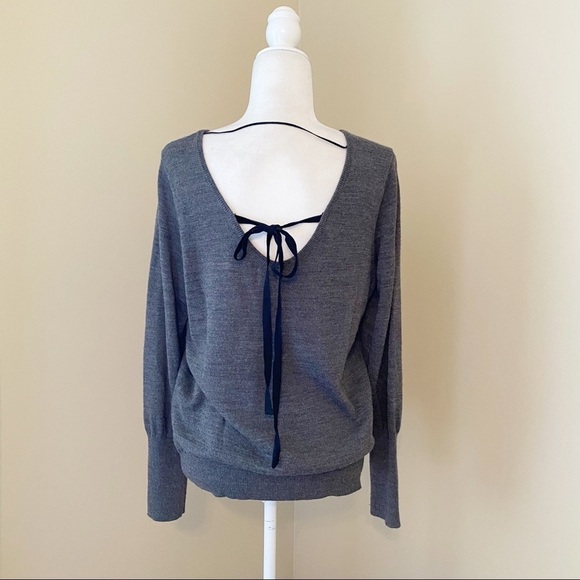 Anthropologie Angel of the North Torie Tie Back Sweater - Large - Picture 4 of 13